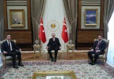 أردوغان يلتقي كوشنير في أنقرة