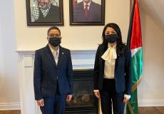 مفوضية فلسطين لدى كندا تستقبل المعزين بوفاة صائب عريقات