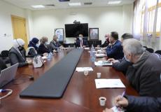 اجتماع هيئة مكافحة الفساد ووزارة الصحة 