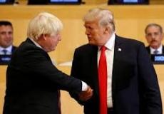 جونسون يبلغ ترامب هاتفيا برأيه في "صفقة القرن"