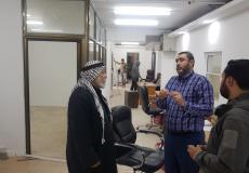 النائب أبو راس يتفقد دائرة الترخيص في وزارة المواصلات