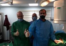 اجراء خمس عمليات جراحية ضخمة في مستشفى الحياة بمدينة غزة