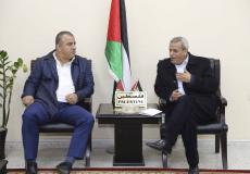 محافظ قلقيلية يلتقي مستشار رئيس الوزراء للصناديق العربية