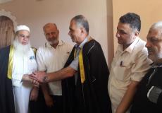 زيارة مختار عائلة شحادة