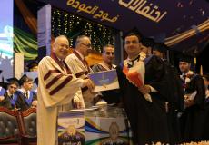 جانب من احتفالات الكلية الجامعية 