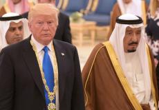 الرئيس الأمريكي دونالد ترامب والعاهل السعودي الملك سلمان بن عبد العزيز