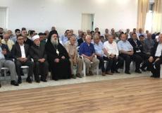 جانب من حفل التأبين 