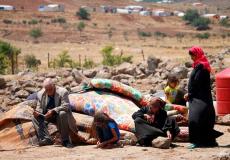 مساعدات أردنية للنازحين السوريين في درعا