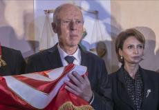 الرئيس  التونسي الجديد قيس سعيد