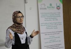 غرفة تجارة وصناعة غزة تختتم تدريب المجموعة الأولى من النساء ذوات الإعاقة