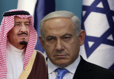العاهل السعودي الملك سلمان وبنيامين نتنياهو - توضيحية -