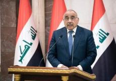 رئيس الوزراء عادل عبد المهدي