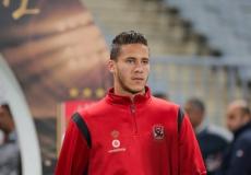 لاعب النادي الأهلي رمضان صبحي