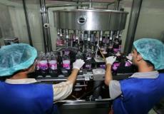 إحدى المؤسسات الصناعية في قطاع غزة