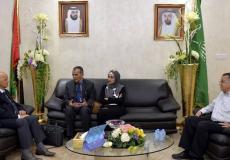 جامعة الشارقة تستقبل مدير مركز الفضاء بجامعة الاقصى