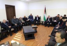 ⁦ بلدية جباليا النزلة تعقد سلسلة لقاءات مكثفة