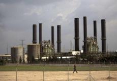 محطة توليد الكهرباء في غزة