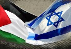 علم فلسطين واسرائيل - توضيحية