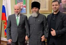 الهباش يبحث مع مفتي الشيشان تشجيع وتنظيم السياحة الدينية من الشيشان إلى القدس
