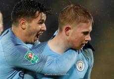 ركلات ترجيح مان سيتي وليستر في كاس الرابطة الانجليزية