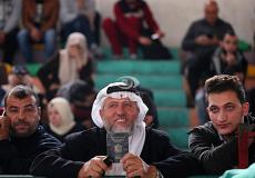 مسافر فلسطيني في صالة أبو يوسف النجار