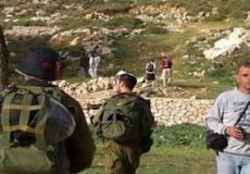 مستوطنون يقتحمون منطقة برك سليمان جنوب بيت لحم