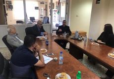 زيارة السفير الفنزويلي إلى مكتب الأمين العام للجبهة سليم البرديني