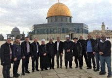 مفتي القدس يؤكد أهمية زيارة المسلمين وعلمائهم لمدينة القدس المحتلة