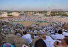الحجاج في صعيد عرفة