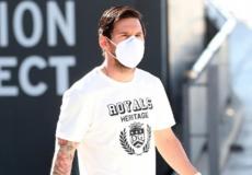  نجم نادي برشلونة الإسباني ليونيل ميسي