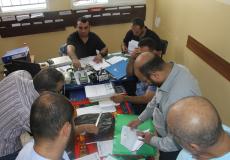  لجنة التفتيش على السجون تختتم زيارة  مركزي الشجاعية والزيتون 