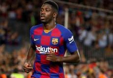 اللاعب عثمان ديمبلي نجم برشلونة