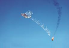 طائرة ورقية حارقة أطلقت من غزة صوب المستوطنات المحاذية للقطاع