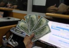 المنحة القطرية 100 دولار في غزة
