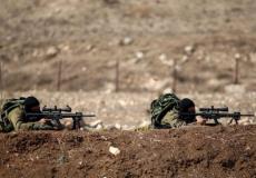 قناصة جيش الاحتلال على حدود غزة