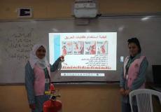 الدفاع المدني برام الله يتعامل مع 142 حادث إطفاء وإنقاذ خلال أسبوع