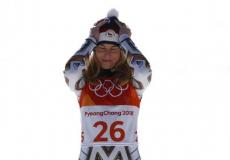 المتزلجة التشيكية إيستر ليديكا