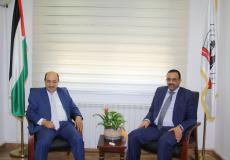 براك مع رئيس ديوان الموظفين