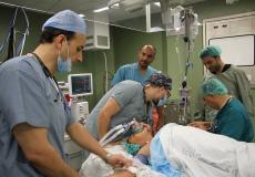 عملية جراحية في مستشفى غزة