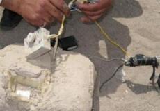 العثور على قنبلة مقابل مجلس إكسال المحلي