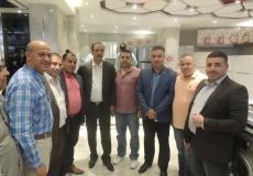 جمعية رجال الاعمال تزور الفرع الجديد لشركة ضبان بغزة