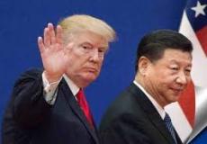 رئيس أميركا ترامب مع الرئيس الصيني