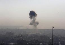 انفجار في غزة - ارشيف