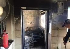 إصابتان إثر حريق اندلع بمنزل شمال رام الله