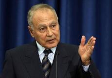 الأمين العام لجامعة الدول العربية أحمد أبو الغيط