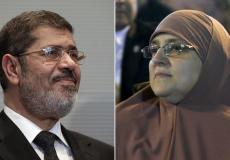 محمد مرسي وزوجته