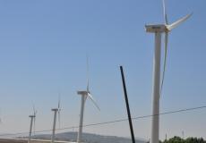 مشروع عنفات الرياح لإنتاج الطاقة قرب الأغوار 