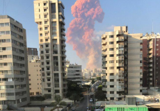 انفجار كبير يهز العاصمة اللبنانية بيروت