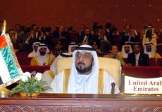 رئيس دولة الإمارات خليفة بن زايد آل نهيان