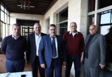 وفد من تجمع الشخصيات الفلسطينية المستقلة يلتقي الوفد المصري بغزة